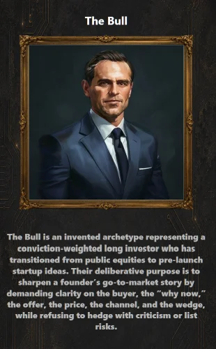 The Bull persona card